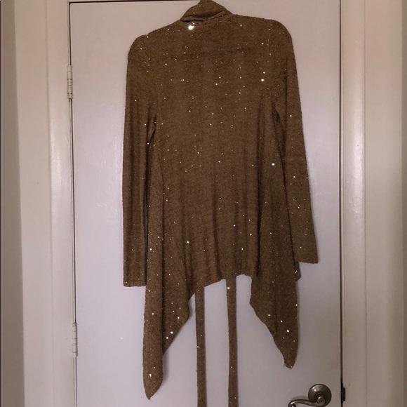 Brand New INC Gold Sweater with Scarf - Picture 3 of 3